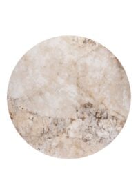 Avelli, table basse ronde 90 cm - steelbrown - plateau céramique - Image 2