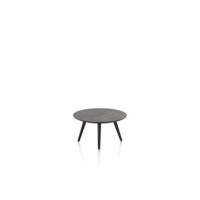 Maze, table basse ronde 60 cm - hauteur 32 cm - Anthracite