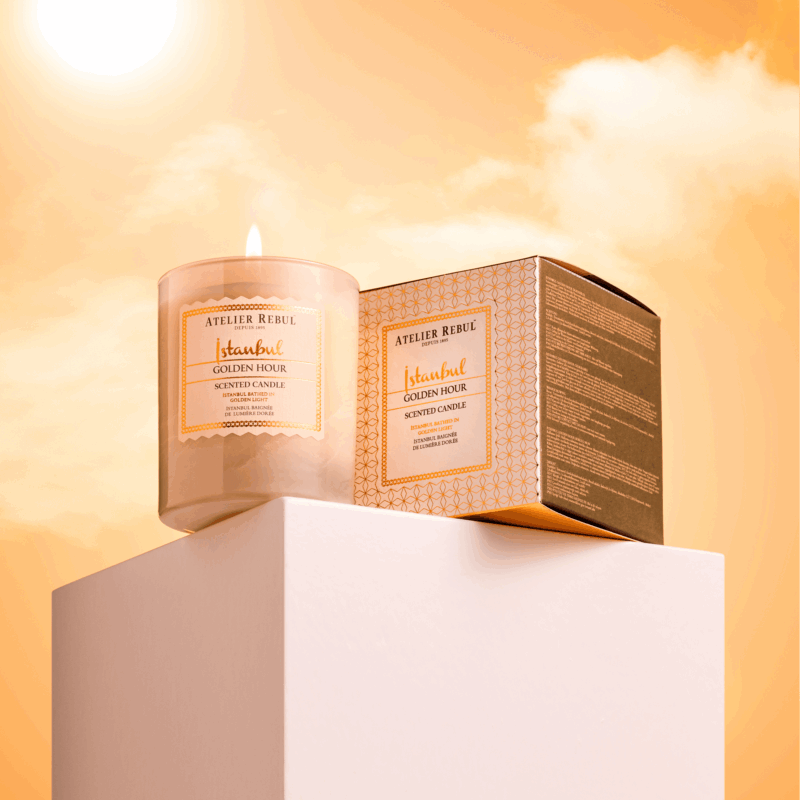 Istanbul Golden Hour Geurkaars 210 G - Afbeelding 2