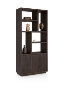Gijon, bibliotheque 100 cm - 4-portes + 6-niches - Image 2