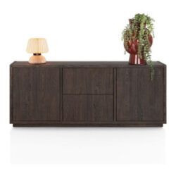 Gijon, dressoir 200 cm - 2-deuren + 2-laden met plint