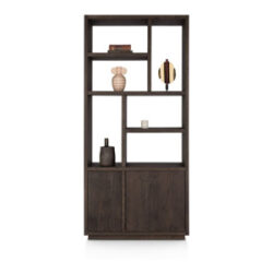 Gijon, roomdivider 100 cm - 4-deuren + 6-niches