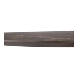Caletta, eetkamertafel ovaal 270 x 110 cm. - HPL Primo Laminato blad - centrale kruispoot zwart - Marble brown