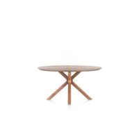 Trapani, table ellipse 150 x 120 cm