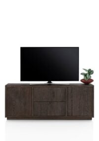 Gijon, tv-buffet 180 cm - 2-portes + 2-tiroirs + plinthe