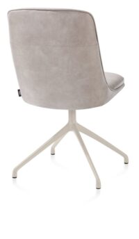 Mateo, chaise - pivotante - crème - Pala - Gris clair - Image 3