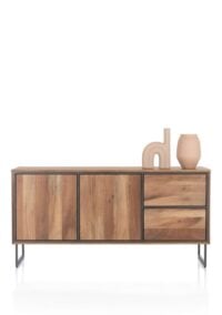 Trapani, buffet 160 cm - 2-portes + 2-tiroirs