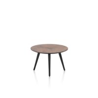 Maze, table basse ronde 60 cm - hauteur 39 cm - Rouille