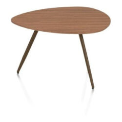 Addison, table basse 53 x 53 cm  - steelbrown