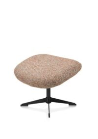 Stresa, pouf - off black