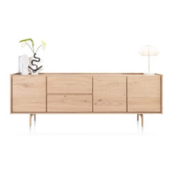 Valgard, buffet 230 cm - 3-portes + 2-tiroirs