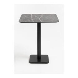 Brest table de bar 75x75cm - Gris clair