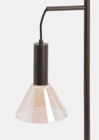 Tibbs vloerlamp 2*G9 - Bruin - Afbeelding 3