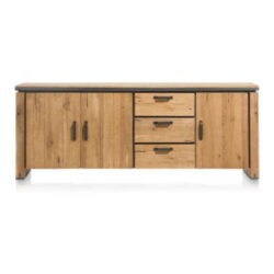 Farmland, dressoir 210 cm - 3-deuren + 3-laden