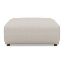 Murcia, pouf - tissu Enzo - Caillou