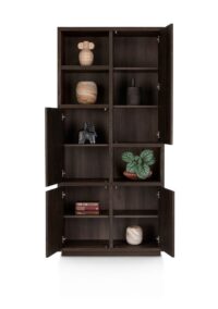 Gijon, armoire 100 cm - 4-portes + 3-niches - Image 3