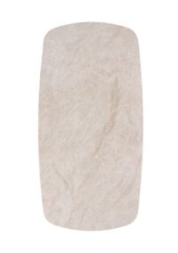 Lattina, Table à rallonge 200 (+ 2 x 50 cm.) x 100 cm. - Marble creme - Image 2