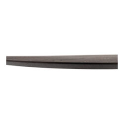 Caletta, eetkamertafel ovaal 240 x 105 cm. - eiken blad - centrale kruispoot zwart - Basalt