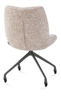 Mats, chaise - roulettes - graphite - Luton - Cuivre - Image 2
