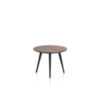 Maze, table basse ronde 60 cm - hauteur 46 cm - Rouille