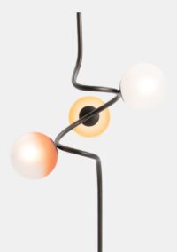 Horus lampadaire 3*E27 - Brun - Image 2
