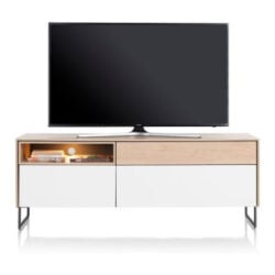 Lindfield, lowboard 160 cm. - 3-laden + 1-niche (+ LED)
