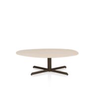 Nuoro, Table basse 120 x 60 cm, Primo Laminato (HPL) - Travertin