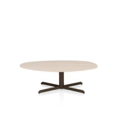 Nuoro, Table basse 120 x 60 cm, Primo Laminato (HPL) - Travertin