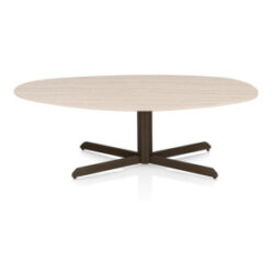 Nuoro, Table basse 120 x 60 cm, Primo Laminato (HPL) - Travertin
