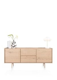 Valgard, buffet 190 cm - 2-portes + 2-tiroirs