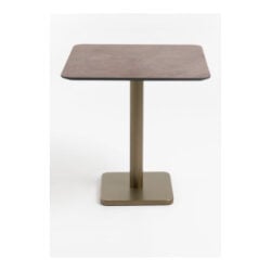 Brest table de bistro 75X75cm - Rouille