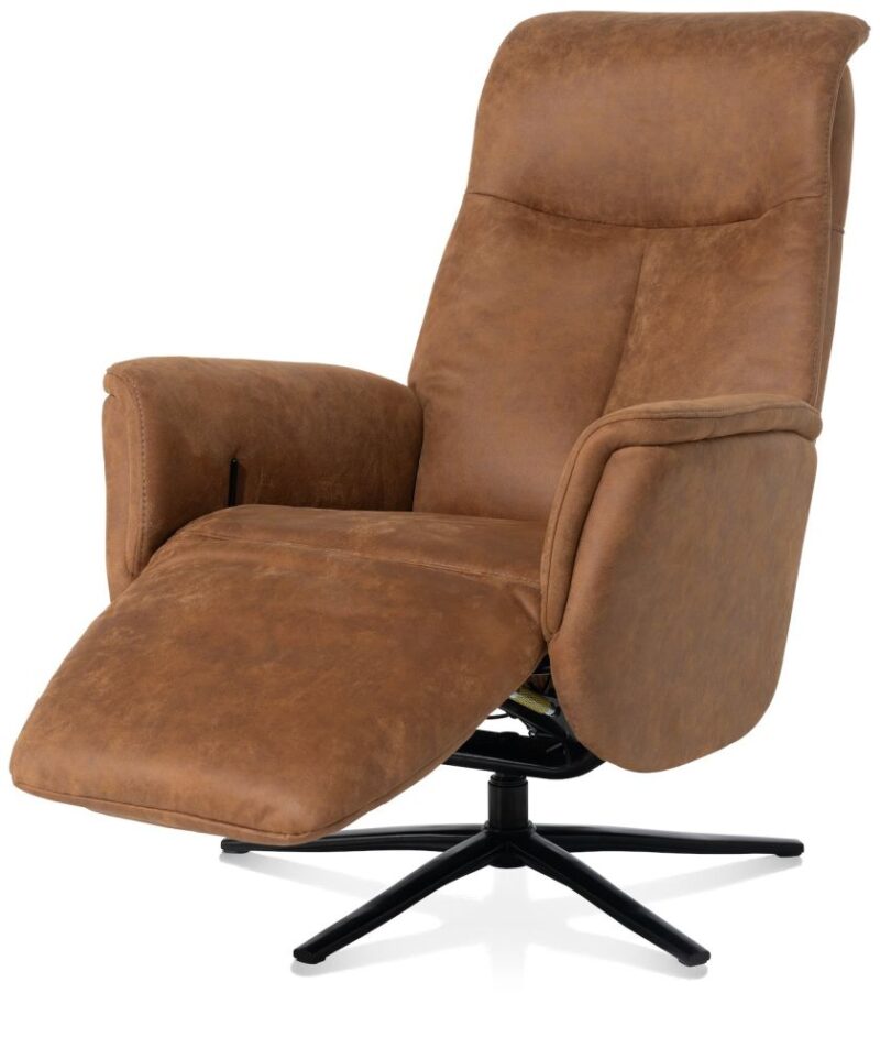 Nocara, Fauteuil Relax Manuel - Tissu Oregon - Desert - Image 2