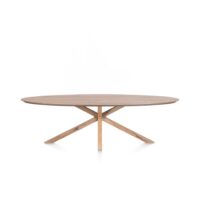 Trapani, table ellipse 270 x 120 cm
