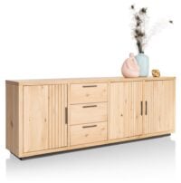 Pavie, buffet 240 cm - 3-portes + 3-tiroirs - natural - Image 2