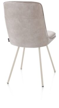 Mateo, chaise - 4-pieds - crème - Pala - Gris clair - Image 3
