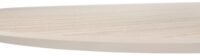 Caletta, eetkamertafel ovaal 210 x 100 cm. - HPL Primo Laminato blad - centrale kruispoot cr&egrave;me - Travertin - Afbeelding 2