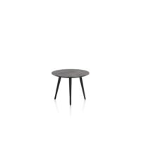 Maze, table basse ronde 60 cm - hauteur 46 cm - Anthracite