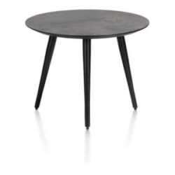 Maze, salontafel rond 60 cm - hoogte 46 cm - Antraciet