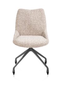 Mats, chaise - roulettes - graphite - Luton - Cuivre
