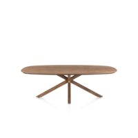 Trapani, table ovale 240 x 120 cm