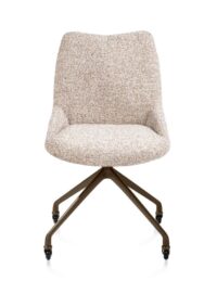 Mats, chaise - roulettes - steelbrown - Luton - Cuivre