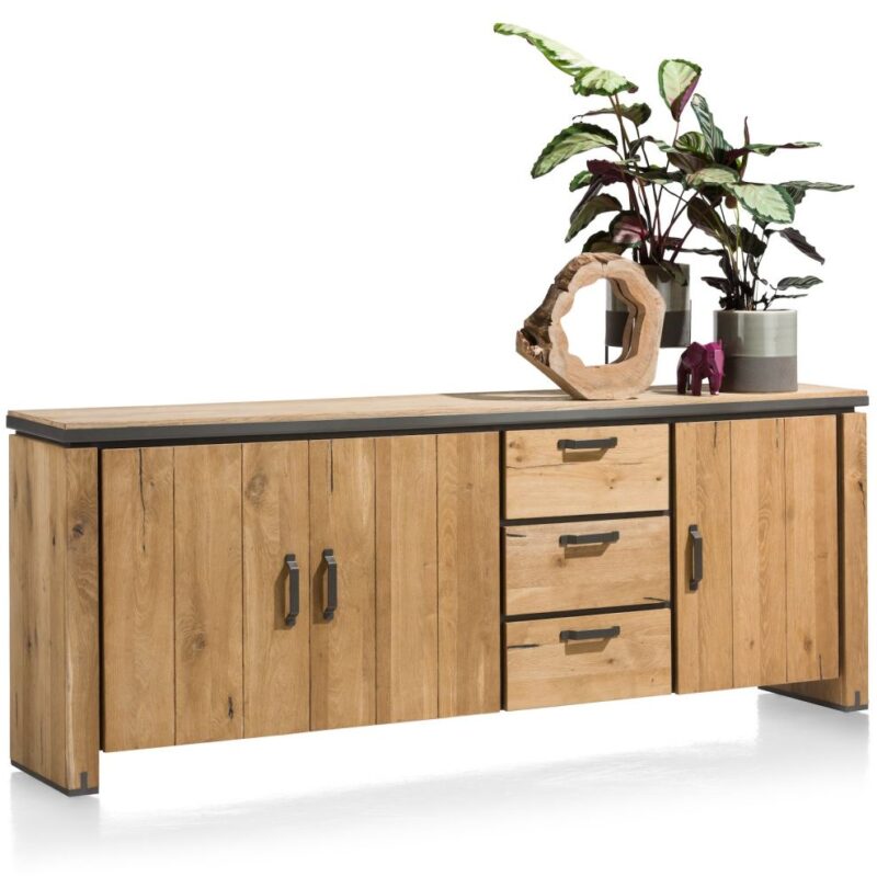 Farmland, Dressoir 240 Cm - 3-Deuren + 3-Laden - Afbeelding 2