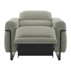 Creazzo, Fauteuil - elektrisch verstelbaar - 2 motoren - designpoot
