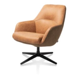 Vernon, fauteuil pivotant - dossier bas
