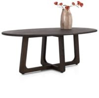 Almora, table 210 x 120 cm - Basalt - Image 2