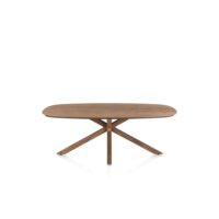Trapani, table ovale 210 x 120 cm