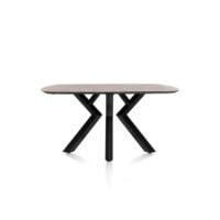 Masura, eetkamertafel ovaal - 150 x 105 cm - Roest