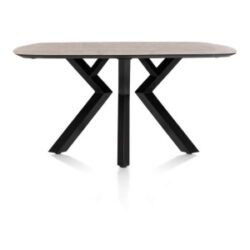 Masura, table ovale - 150 x 105 cm - Rouille