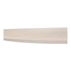 Caletta, table ovale 210 x 100 cm. - plateau en HPL Primo Laminato - pied central steelbrown - Travertin