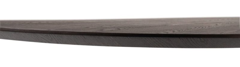 Caletta, Eetkamertafel Ovaal 240 X 105 Cm. - Eiken Blad - Centrale Teenpoot Grafiet - Basalt - Afbeelding 2